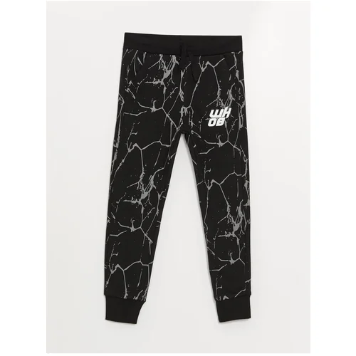 LC Waikiki Printed Boys' Jogger Sweatpants with Elastic Waist