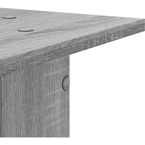  Stalci za biljke 2 kom boja hrasta 30x30x80cm konstruirano drvo Slike