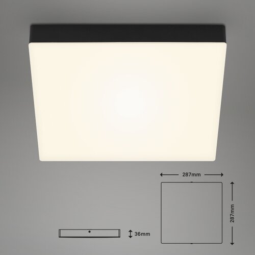 BRILONER 7071015 - led plafonsko svetlo flame LED/21W/230V crno Slike