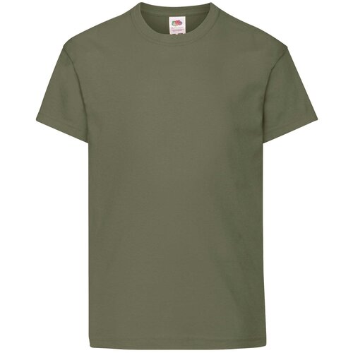 Fruit Of The Loom Khaki Children's T-shirt Original Cene