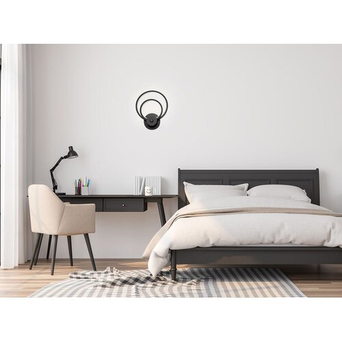 Toolight LED zidna svjetiljka APP1042-W BLACK MATT Slike