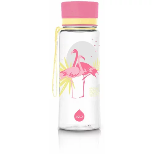 Equa Kids boca za vodu za djecu Flamingo 400 ml