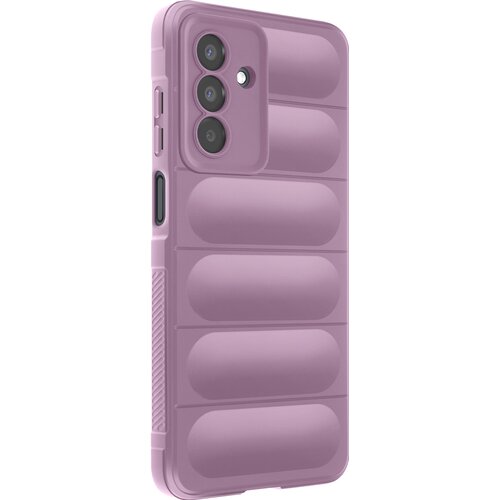 AVIZAR Silikonski ovitek za Samsung Galaxy A17 z reliefnim teksturiranim dizajnom Soft-Touch, Roza, (5000189251) Cene