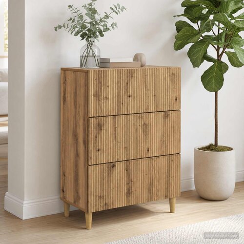  Ormar s ladicama 66 x 34,5 x 90 cm Konstruirano drvo Slike