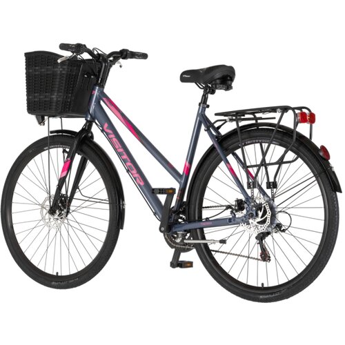 Visitor bicikl city crx city 28" alu 21" disk dupli 18 brzina 167-192cm (l/xl) sivi perla uv sjaj 1282124 Cene