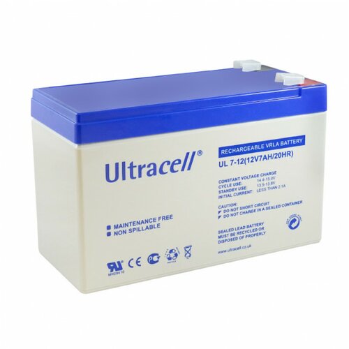 Ultracell žele akumulator 7 ah Slike