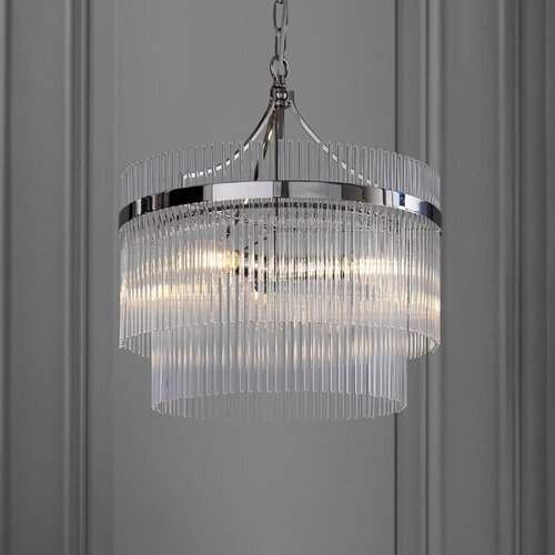  Endon 104113 - Luster na lancu MARIETTA 3xE14/7W/230V sjajni hrom Slike