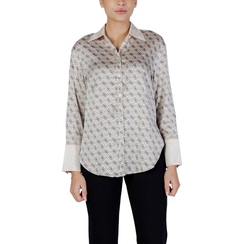 Guess Bluza 'ALEXANDRA' bež / smeđa / crna / bijela Cijene