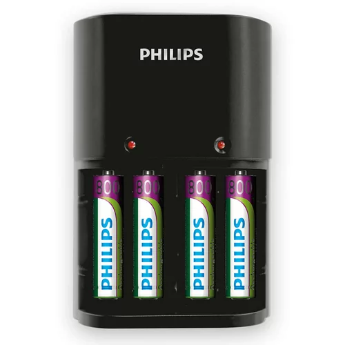 Philips Polnilec baterij MultiLife + 4x AAA 800 mAh