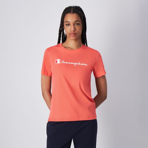 Champion Women‘s big logo jersey t-shirt red Cene