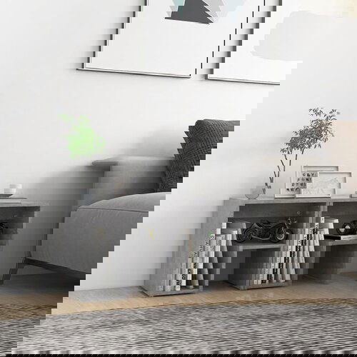 VidaXL Noćni ormarići 2 kom siva boja betona 40x30x40 cm od iverice Slike
