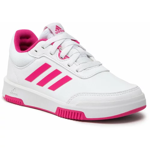 Adidas Sportske cipele 'Tensaur Lace' roza / bijela