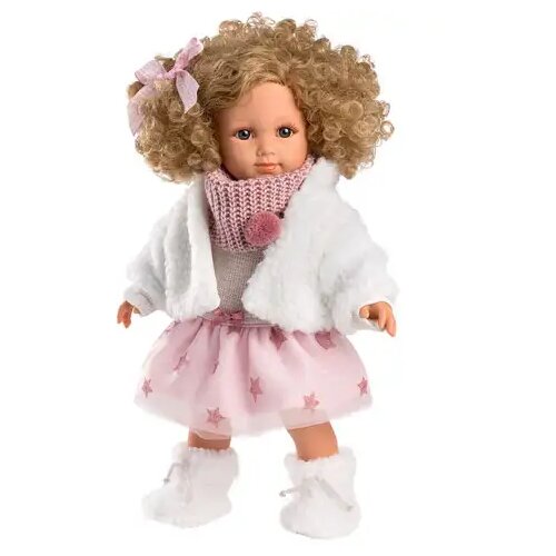 Llorens Elena bebom 35 cm sa kovrčavom kosom Slike