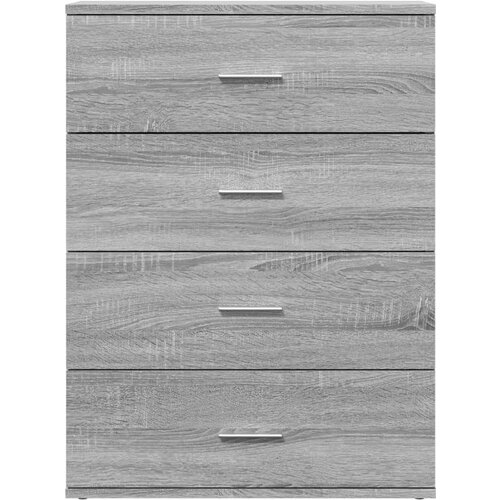  Komoda boja hrasta sonome 60x39x80 cm od konstruiranog drva Slike