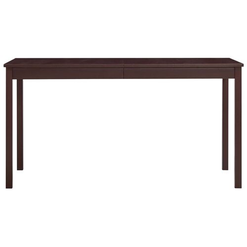 Maison Chic Blagavaonski stol tamnosmeđi 140 x 70 x 73 cm od borovine Cijene