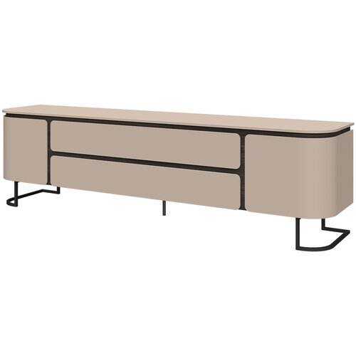 Jela Jagodina TV komoda TV210-2K2F/AU, Kolekcija Aura, 210x58x46 cm, Mokka Cene