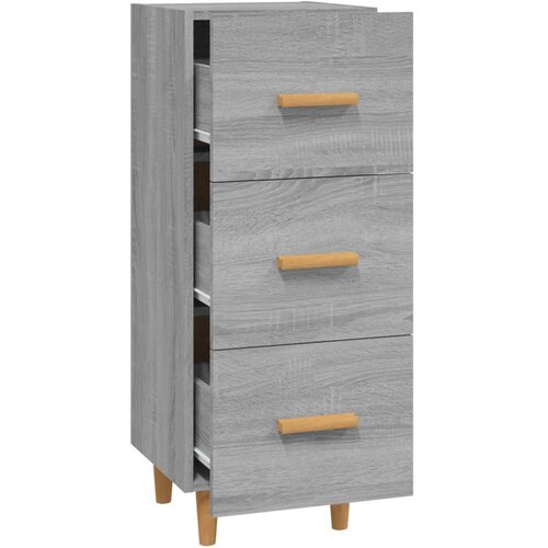  Komoda boja hrasta sonome 34,5x34x90 cm od konstruiranog drva Slike