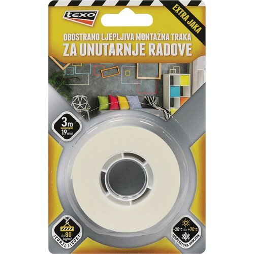  Obostrano ljepljiva montažna traka za unutarnje radove 4310-3/48 Cene