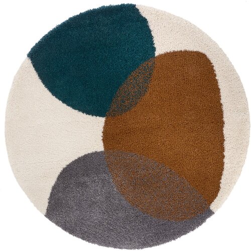 Hanse Home Smeđi okrugao tepih &amp;oslash; 120 cm Arti &amp;ndash; Slike