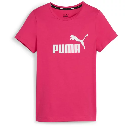 Puma Majica 'Essentials' roza / bijela
