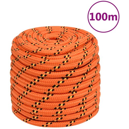  Brodski konop narančasti 16 mm 100 m od polipropilena Slike