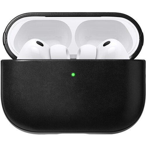 Nomad Ohi&scaron;je za AirPods 4, model Modern Leather, odporno na udarce, Črna, (5000227538) Cene
