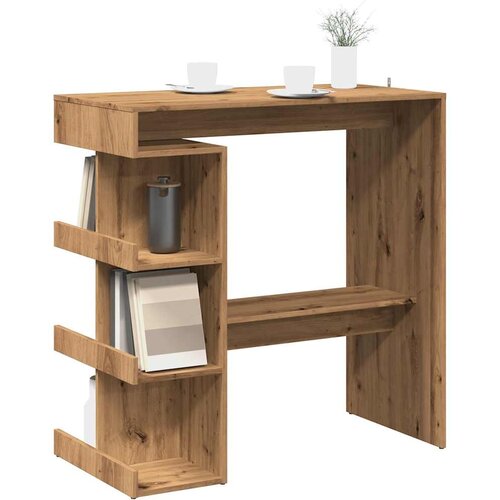 vidaXL Barski stol sa stalkom boja hrasta artisan 100 x 50 x 101,5 cm Cijene