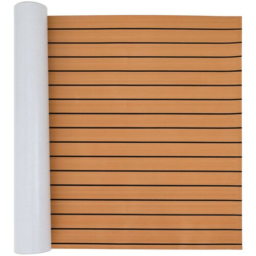 VidaXL podna obloga samoljepiva smeđa i crna 240x90 cm EVA pjena Slike