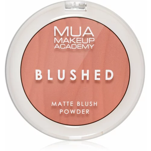 MUA Makeup Academy Blushed Powder Blusher puder- rumenilo nijansa Rose Tea 5 g