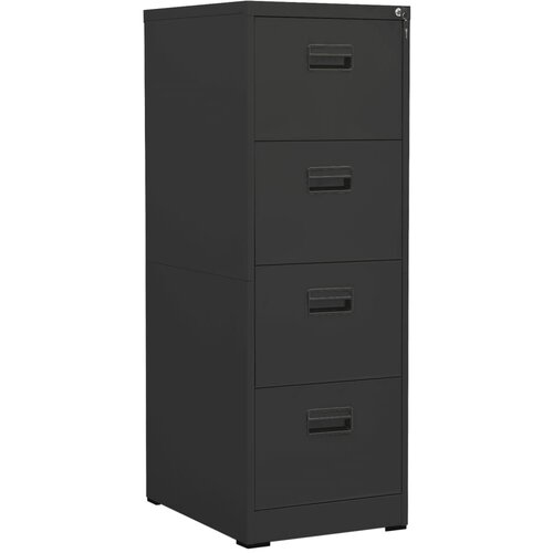 vidaXL arhivska omarica antracitna 46x62x133 cm jeklo Cene