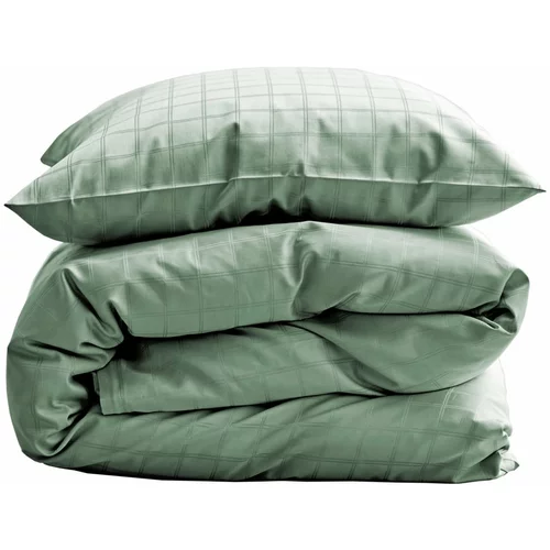 Södahl Zelena pamučna posteljina za krevet za jednu osobu 140x200 cm Clear -