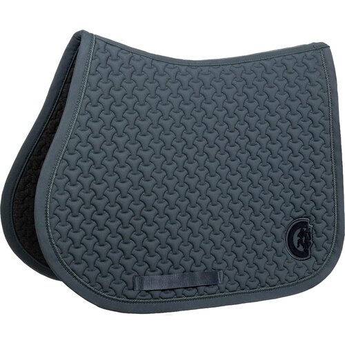 Kentucky Horsewear Skakalna podsedelnica Plaited 3D Logo - pine green Slike