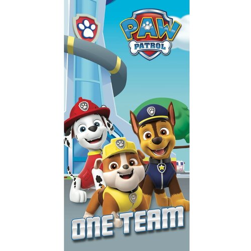 Jerry Fabrics Bombažna otro&amp;scaron;ka brisača 70x140 cm Paw Patrol &amp;ndash; Slike