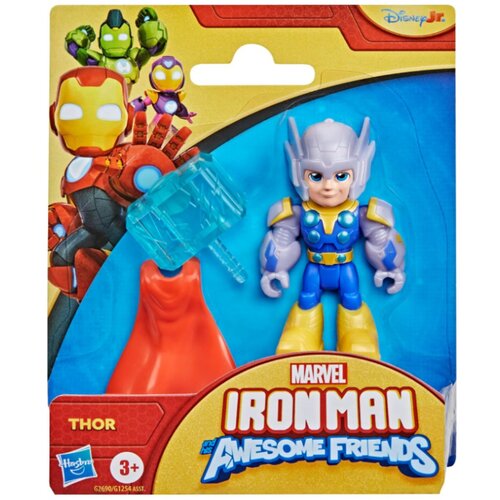 Hasbro Marvel Iron Man in njegovi fantastični prijatelji: Thor akcijska figura z dodatki - Slike