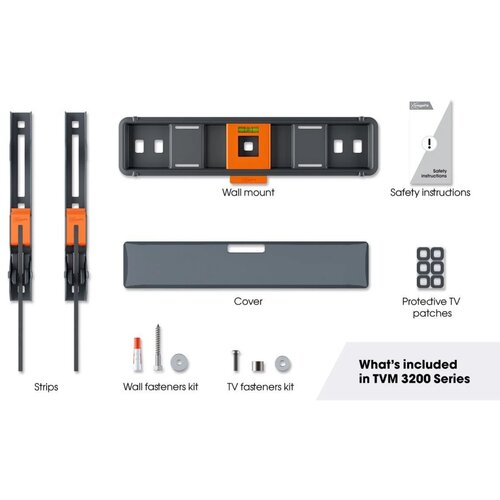 Vogels TVM 3205 Crna zidna nosac za TV Slike