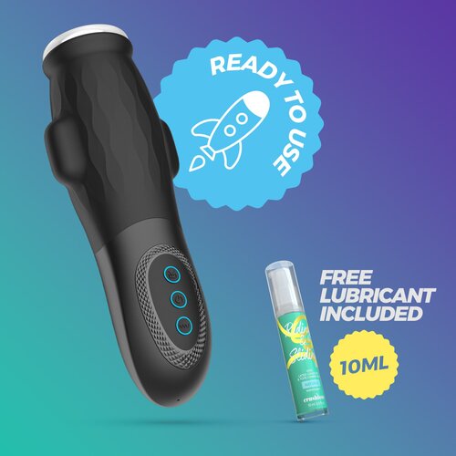 Crushious GARGANTUA MASTURBATOR WITH REMOVABLE SLEEVE, SUCTION AND FREE LUBRICANT Cene