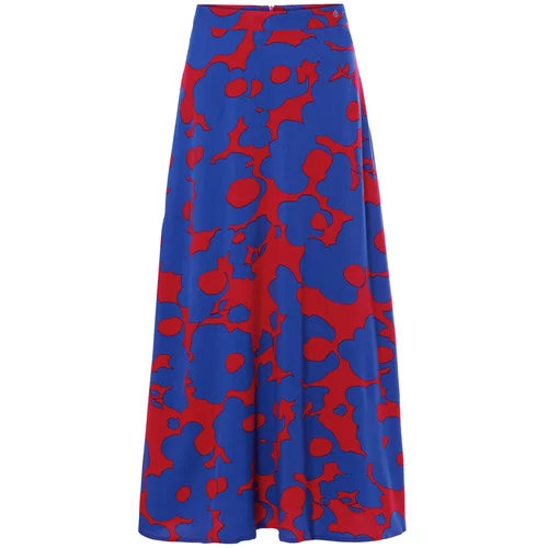 Tatuum Suknja 'Sami' safirno plava / crvena