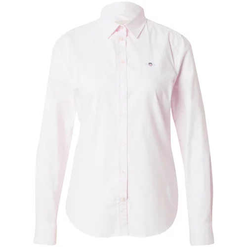 Gant Bluza pastelno roza / bijela
