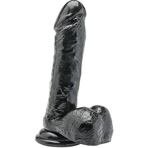  ToyJoy Get Real Cock 7 Inch with Balls 18cm Black