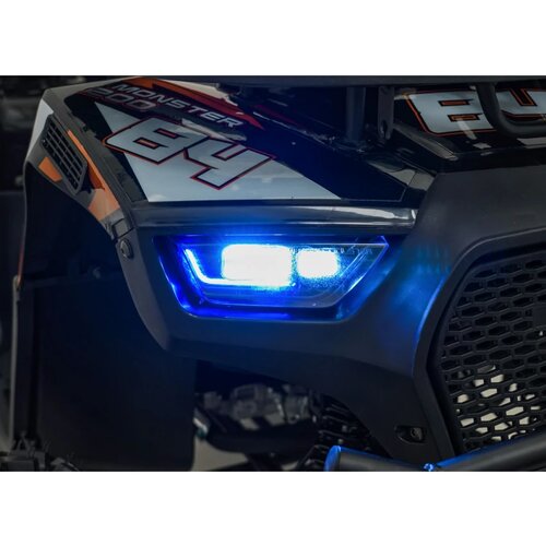 Ramiz &amp;Scaron;tirikolesnik za mladostnike na bencin MONSTER 200cc rdeča Slike