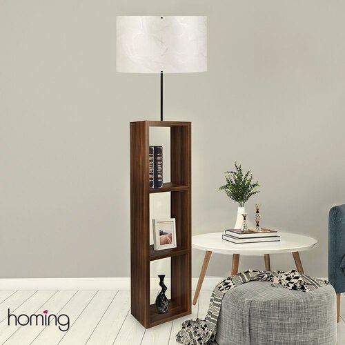 Opviq AYD - 2470 Multicolor Wooden Floor Lamp Cene