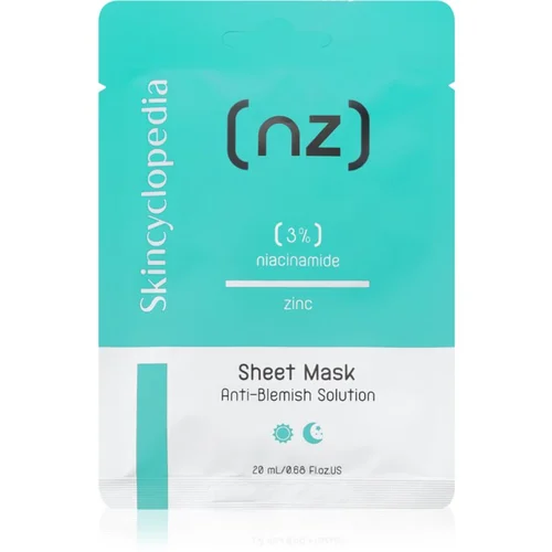 Skincyclopedia Anti-Blemish Sheet maska 20 ml