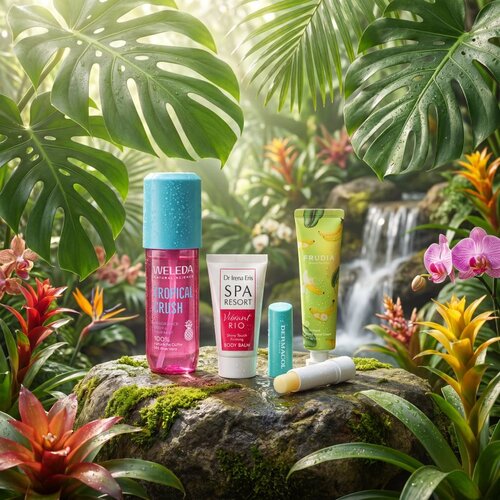 Beauty Box Notino &amp;ndash;⁠⁠⁠⁠⁠⁠ Tropical Mood darilni set za ženske Slike