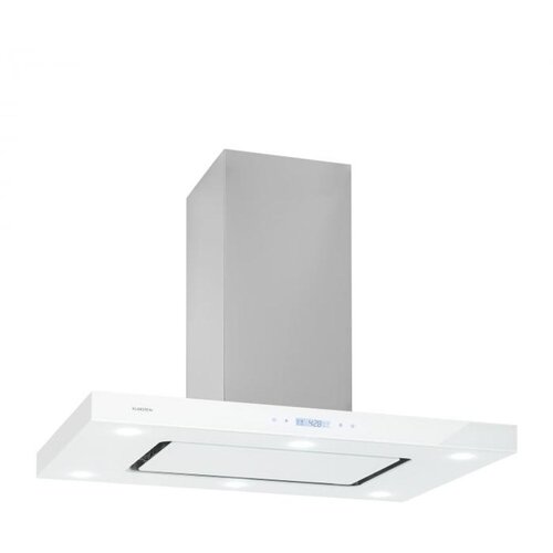 Klarstein valeria, oto&amp;scaron;ka napa, 90 cm, 650 m&amp;sup3;/h, na dotik, energijski razred a, led, steklo, nerjaveče jeklo, bela Slike
