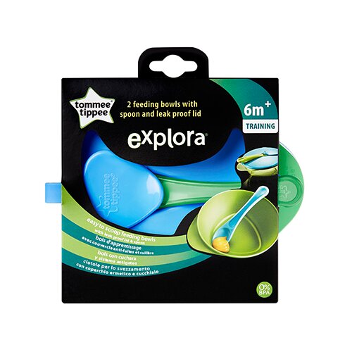 Tommee Tippee skleda s pokrovom in žličko Slike