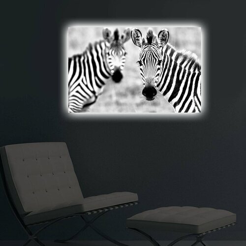 Wallity Zidna slika sa LED osvetljenjem 4570DACT-43, 45x70 cm Cijene