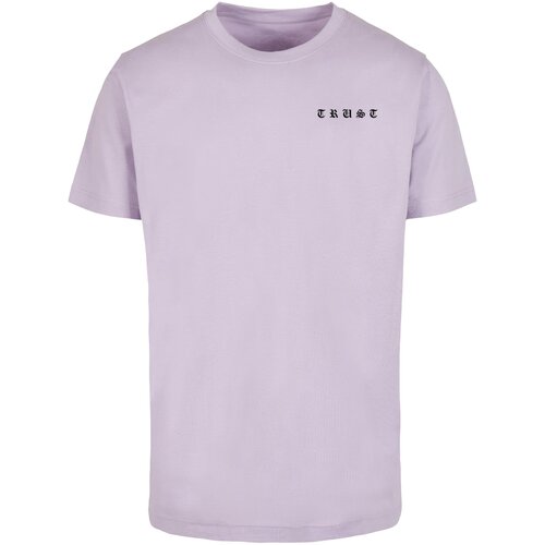 Mister Tee Men&amp;#039;s T-shirt with Trust Dove lilac inscription on the back Slike