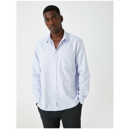 Koton Basic Shirt Classic Collar With Pocket Slike