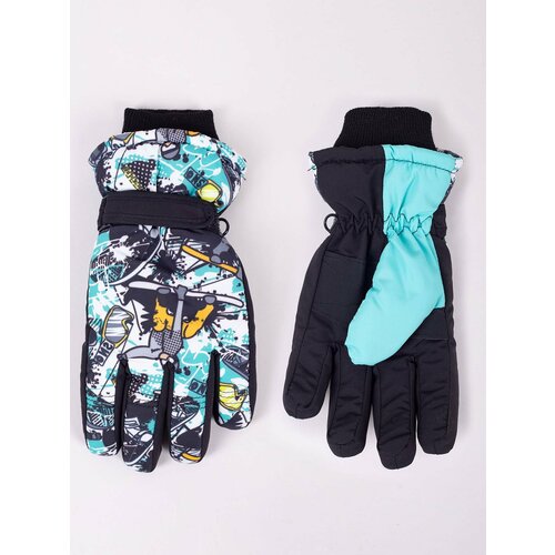 Yoclub Kids's Children'S Winter Ski Gloves REN-0299C-A150 Slike