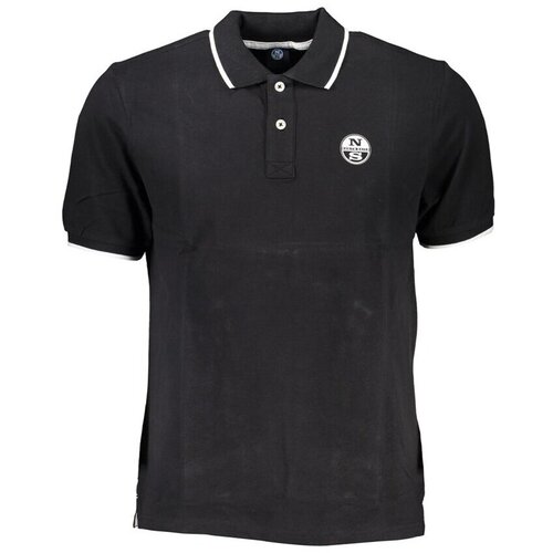 North Sails Mu&scaron;ka crna polo majica kratkih rukava Cijene